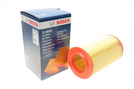 Фільтр повітряний Fiat Ducato 2.2/2.3/3.0 JTD/HDI 06- BOSCH F 026 400 059