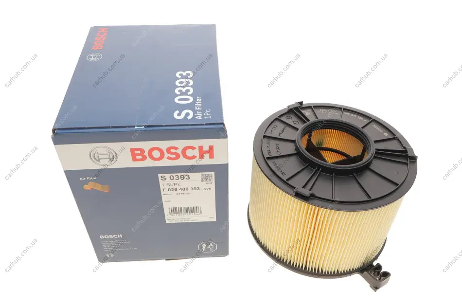 Фільтр повітряний Audi A4/A5 2.0 TFSI 16V 15- BOSCH F 026 400 393 (фото 1)