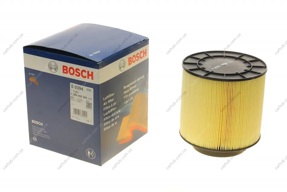 Фільтр повітряний Audi A4/A5/Q5 3.0-3.2TFSI 07-17 BOSCH F 026 400 394 (фото 1)