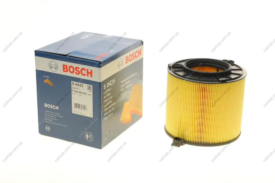 Фільтр повітряний Audi A4/A5/Q5 1.4/2.0 TFSI 15- BOSCH F 026 400 425 (фото 1)