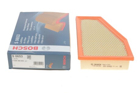 Фото вставка воздухов. фильтра BOSCH F026400653 ВСТАВКА ВОЗДУХОВ. Фильтра BOSCH F026400653