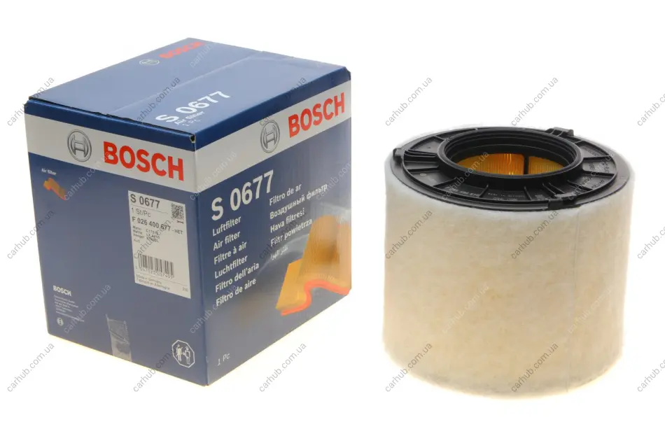 Фільтр повітряний Audi A4/A5 3.0 TDI 15- BOSCH F 026 400 677 (фото 1)