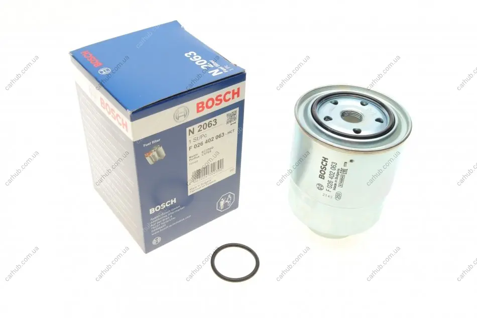 Фільтр паливний Honda CR-V/Civic/Accord 2.2 CTDi 04- BOSCH F 026 402 063 (фото 1)