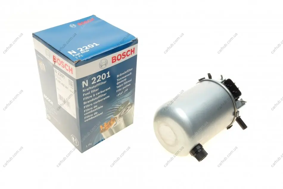 Фільтр паливний Nissan Qashqai II 1.5dCi/1.6dCi 13-14 (K9K) BOSCH F 026 402 201 (фото 1)