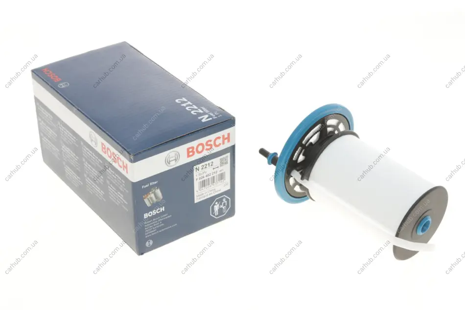 Фільтр паливний Fiat Doblo 1.3-2.0JTD 11- BOSCH F 026 402 212 (фото 1)