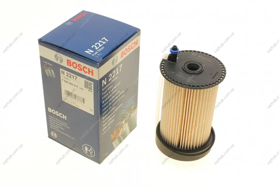 Фільтр паливний VW Tiguan 2.0TDI 07-/Skoda Octavia 2.0 TDI 04-13 BOSCH F 026 402 217 (фото 1)