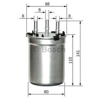 Фото фільтр паливний BOSCH F026402834 Фільтр паливний BOSCH F026402834