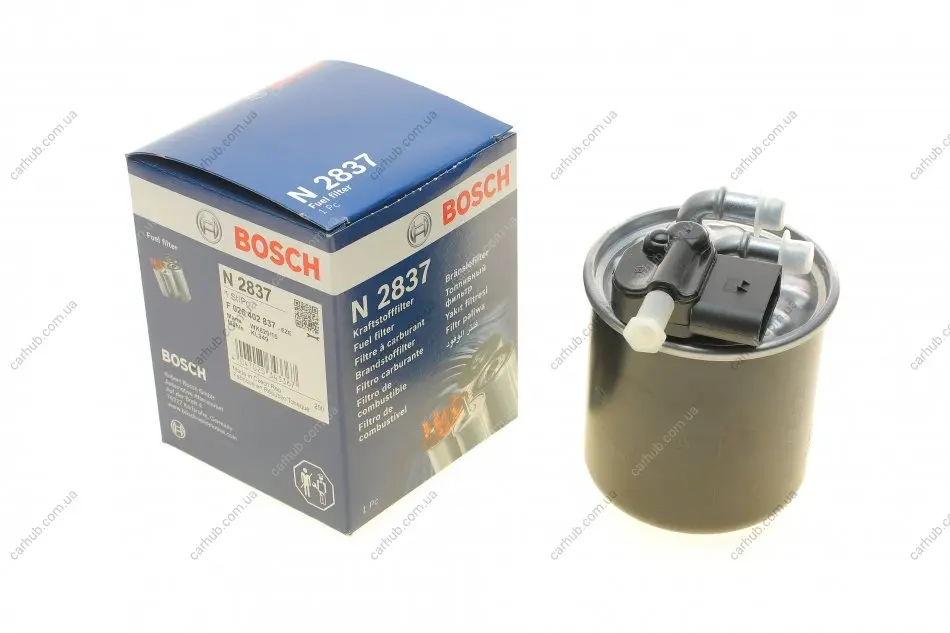 Фільтр паливний MB A-class (W176)/B-class (W246/W242)/E-class (W212) 2.2/3.0CDI 11- (OM651/OM642) BOSCH F 026 402 837 (фото 1)
