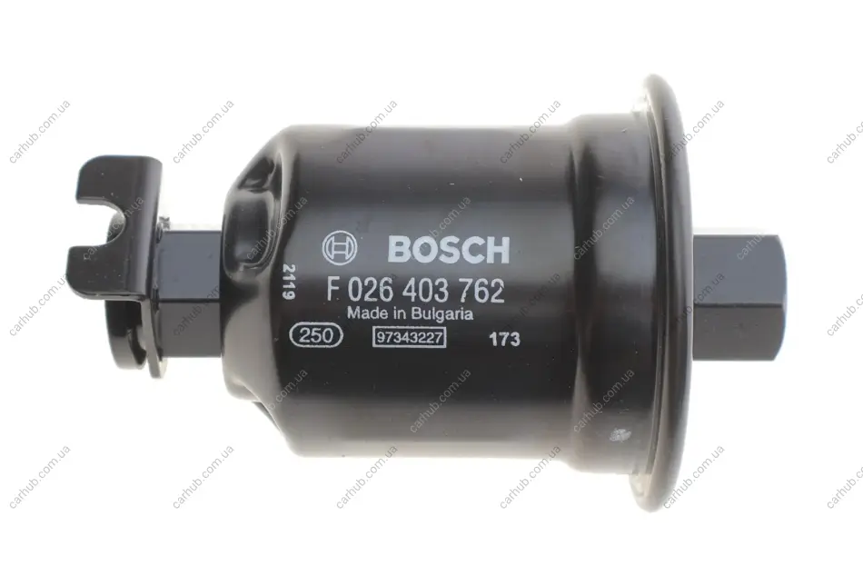 Фільтр паливний Mitsubishi Colt V/Lancer VI 1.3/1.6 95-03/Toyota Rav 4 2.0 4WD 94-00 BOSCH F 026 403 762 (фото 1)