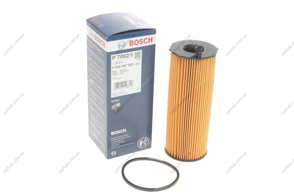 Фільтр масляний Audi A4/A6/A8/Q7 2.7-4.2 TDI 03- BOSCH F 026 407 002 (фото 1)