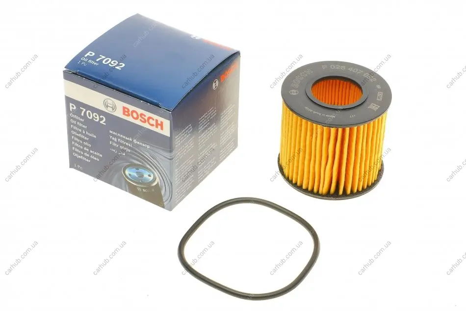 Фільтр масляний Toyota Rav4/Avensis/Land Cruiser 1.6i-2.8D 08- BOSCH F 026 407 092 (фото 1)
