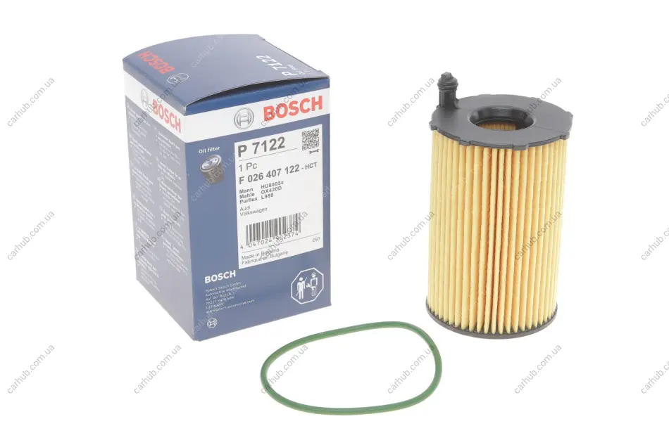 Фільтр масляний VW Touareg 3.0TDI 11- BOSCH F 026 407 122 (фото 1)