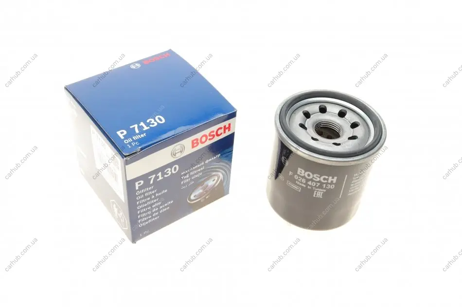 Фільтр масляний Chevrolet Aveo/Kalos/Spark 1.0-1.6 06- BOSCH F 026 407 130 (фото 1)
