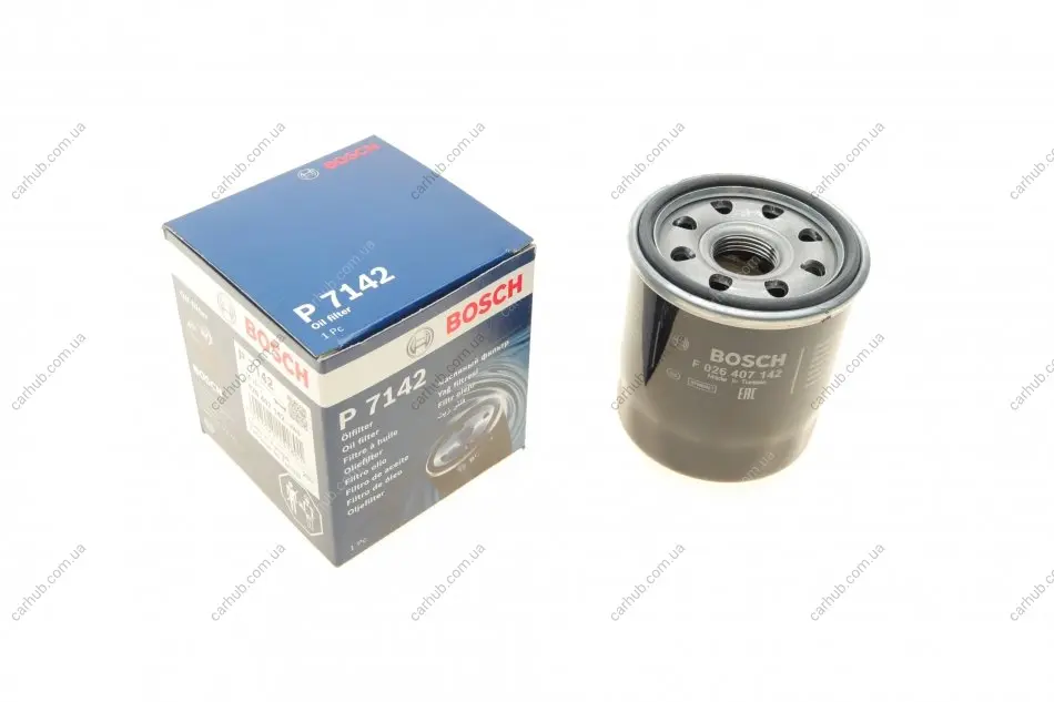 Фільтр масляний Hyundai Accent/Getz/i10/i20/i30 1.0/1.4 11- BOSCH F 026 407 142 (фото 1)