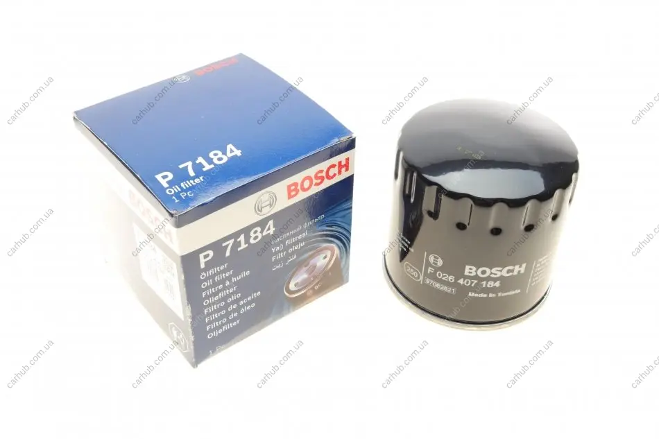 Фільтр масляний Renault Megane III/Laguna III 1.9dCi/3.0dCi 08- BOSCH F 026 407 184 (фото 1)