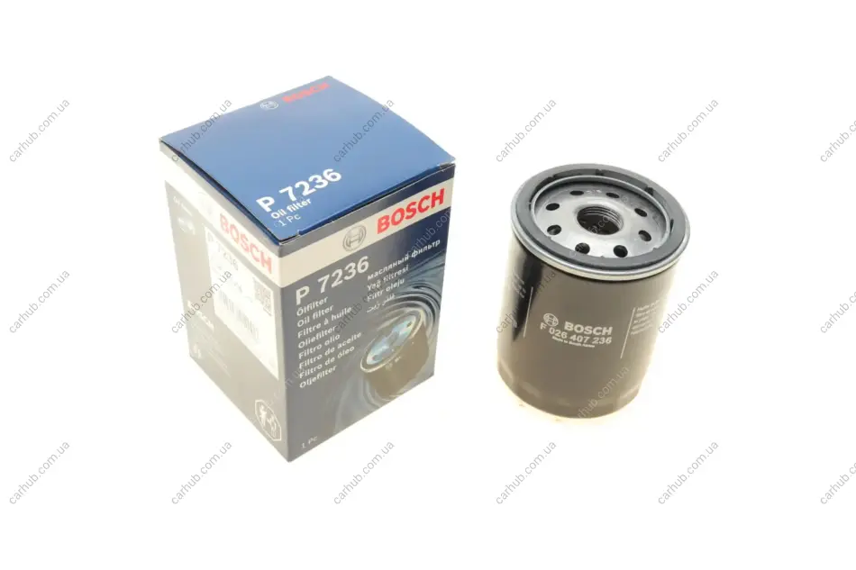 Масляний фільтр CHEVROLET CAPTIVA OPEL ANTARA A 3.2 06.06- BOSCH F 026 407 236 (фото 1)