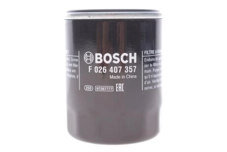 Фільтр масляний Hyundai i10/i20 1.2 08-15 BOSCH F 026 407 357