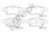 Тормозные колодки (задние) Renault Laguna II/Megane II 01-/Ford Connect 02- BRECK 23482 00 702 00 (фото 2)