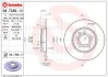 Гальмівний диск зад. Transporter (96-03) BREMBO 08.7288.14 (фото 1)