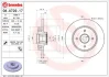 Гальмівний диск зад. C4/Berlingo/Partner/308 08- (268x73mm)/к-т з підшипн., +кільце ABS(1шт/уп) BREMBO 08.A729.17 (фото 1)