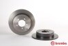 Гальмівний диск зад. Citroen C-Crosser/Peugeot 4007/Mitsubishi Lancer/Outlander 04-12 (302х10) BREMBO 08.A755.11 (фото 2)