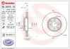 Гальмівний диск пер. Nissan Note 06- /Micra 03- /Logan 07-/Megane 02- (260*22) BREMBO 09.9078.11 (фото 1)
