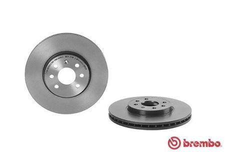 Гальмівний диск пер. Astra H 04- (280x43mm) BREMBO 09.9159.21