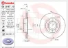 Гальмівний диск пер. A3/Caddy/Golf/Jetta/Leon/Octavia/Toledo 03- BREMBO 09.9167.11 (фото 1)