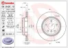 Гальмівний диск зад. BMW E60/E61/E63/E64 03- (320*20) BREMBO 09.9425.11 (фото 1)