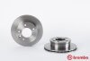 Фото 2 - гальмівний диск пер. Sprinter 2-t/3-t/4-t/4,5-t/4,6-t (276х22) BREMBO 09.9618.24 Гальмівний диск пер. Sprinter 2-t/3-t/4-t/4,5-t/4,6-t (276х22) BREMBO 09.9618.24 (фото 2)