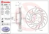Гальмівний диск пер. W220 98-/C215 99- (330x76mm)(1шт/уп) BREMBO 09.A353.11 (фото 1)