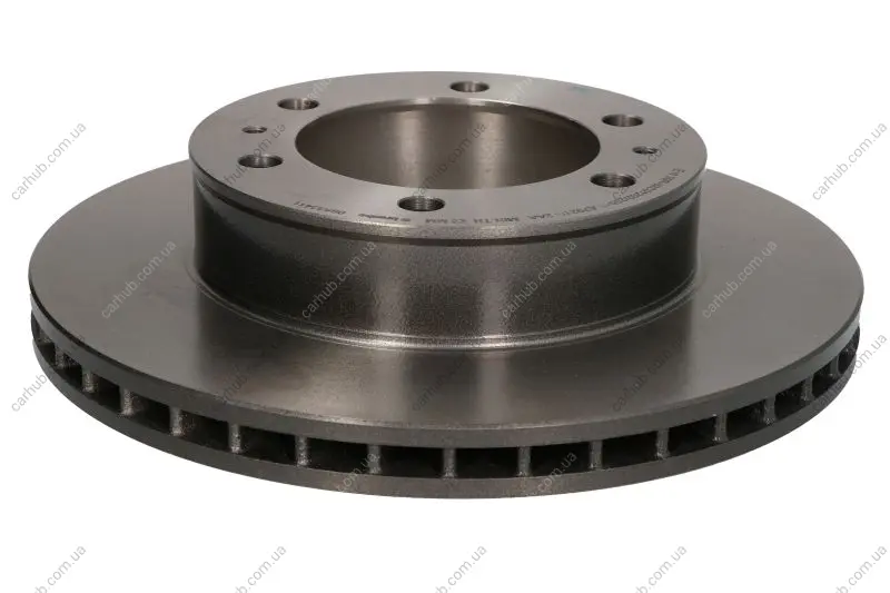 Диск гальмівний передн лів/прав TOYOTA FORTUNER, HILUX VII, HILUX VIII 2.4D-3.0D 06.04- BREMBO 09.A634.11 (фото 1)