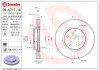 Гальмівний диск пер. Lexus IS II/III 2.2d/2.5i 09-20 (296х28) BREMBO 09.A717.11 (фото 1)