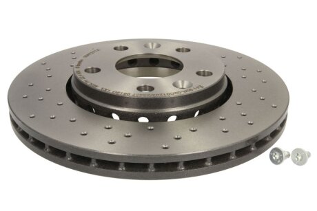 Гальмівний диск пер. Duster 17-/Kangoo III 21-/Laguna III 07-/Megane/Scenic 08- (280x44mm) BREMBO 09.A727.1X