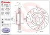 Гальмівний диск пер. W221 06-13 BREMBO 09.A732.11 (фото 1)