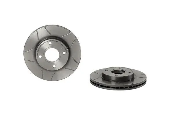 Гальмівний диск пер. Fiesta VI 09- (258x23) BREMBO 09.A968.76 (фото 1)