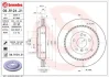Гальмівний диск зад. MB M-CLASS W164 05-12 BREMBO 09.R124.21 (фото 1)
