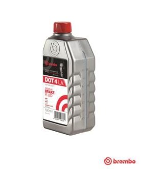 Фото гальмівна рідина PRIME LINE - DOT 4 LV (0,5L) BREMBO L 04 205 Гальмівна рідина PRIME LINE - DOT 4 LV (0,5L) BREMBO L 04 205