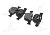 Комплект гальмівних колодок з 4 шт. дисків BREMBO P06026 (фото 3)