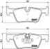 Тормозные колодки BREMBO P 06 071