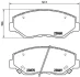 Гальмівні колодки пер. Civic/CR-V 05- BREMBO P 28 035 (фото 1)