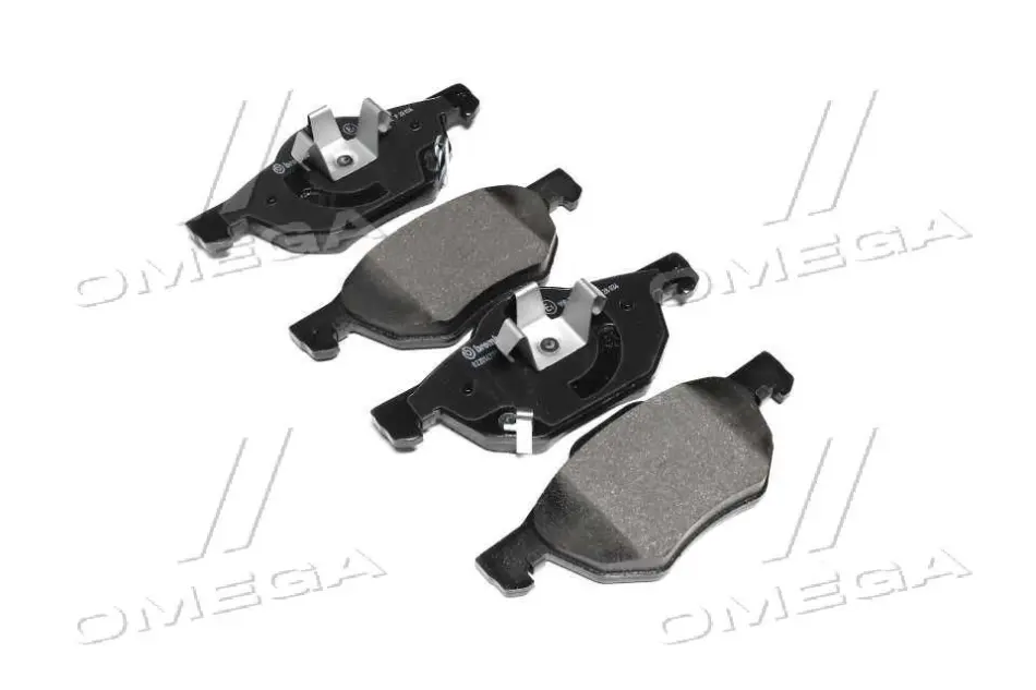 Комплект гальмівних колодок передн, HONDA ACCORD VII 2.0-3.0 09.02-05.08 BREMBO P 28 036 (фото 1)