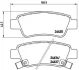 Гальмівні колодки зад. Honda CR-V 07- (bosch) BREMBO P 28 046 (фото 1)