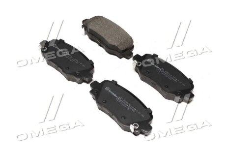 Фото колодки гальмівні зад. Jeep Cherokee 2.0-3.2 13- BREMBO P 37 020 Колодки гальмівні зад. Jeep Cherokee 2.0-3.2 13- BREMBO P 37 020