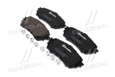 Фото гальмівні колодки пер. Mazda 6 (18-21) BREMBO P 49 048 Гальмівні колодки пер. Mazda 6 (18-21) BREMBO P 49 048
