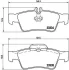 Гальмівні колодки зад. MB E/S-клас (W211/W212/W220/W221) 99- BREMBO P 50 052 (фото 1)