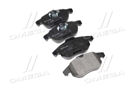 Фото комплект гальмівних колодок з 4 шт. дисків BREMBO P59043 Комплект гальмівних колодок з 4 шт. дисків BREMBO P59043