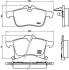 Гальмівні колодки пер. Astra G 98-05 (ATE) BREMBO P 59 045 (фото 1)