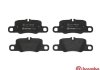 Комплект гальмівних колодок з 4 шт. дисків BREMBO P65020 (фото 2)
