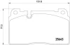 Гальмівні колодки пер. Audi A6/A7/Q5 10- (Brembo) BREMBO P 85 122 (фото 1)